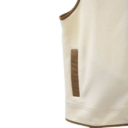 Norse Projects Frederik Fleece Gilet Ecru N50-0205 Degli Uberti